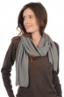 Cashmere accessories scarf mufflers ozone dove chine 160 x 30 cm
