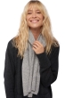 Cashmere accessories scarf mufflers ozone fog grey 160 x 30 cm