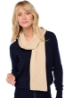Cashmere accessories scarf mufflers ozone natural beige 160 x 30 cm