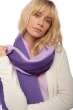 Cashmere accessories scarf mufflers vaasa deep purple lilas 200 x 70 cm