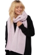 Cashmere accessories scarf mufflers venus natural ecru lilas 200 x 38 cm