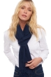 Cashmere accessories scarf mufflers zak200 dark navy 200 x 35 cm