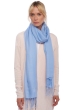 Cashmere accessories shawls diamant blue sky 201 cm x 71 cm