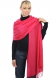 Cashmere accessories shawls diamant raspberry 201 cm x 71 cm