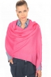 Cashmere accessories shawls diamant shocking pink 204 cm x 92 cm
