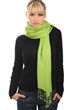 Cashmere accessories shawls diamant springtime green 201 cm x 71 cm
