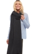 Cashmere accessories shawls niry charcoal marl 200x90cm