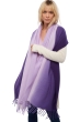 Cashmere accessories shawls vaasa deep purple lilas 200 x 70 cm