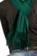 Cashmere accessories zak170 forest green 170 x 25 cm