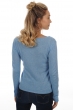 Cashmere ladies basic sweaters at low prices caleen azur blue chine 4xl