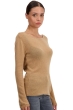 Cashmere ladies basic sweaters at low prices caleen camel 2xl
