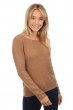 Cashmere ladies basic sweaters at low prices caleen camel chine xl