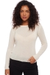 Cashmere ladies basic sweaters at low prices caleen natural ecru m