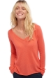 Cashmere ladies basic sweaters at low prices flavie coral 3xl