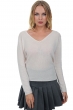 Cashmere ladies basic sweaters at low prices flavie ecru s