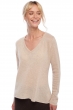 Cashmere ladies basic sweaters at low prices flavie natural beige 2xl