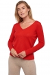 Cashmere ladies basic sweaters at low prices flavie rouge 2xl