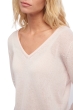 Cashmere ladies basic sweaters at low prices flavie shinking violet l