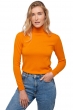 Cashmere ladies basic sweaters at low prices tale first orange xl