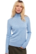Cashmere ladies basic sweaters at low prices tale first powder blue xs