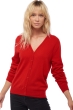 Cashmere ladies basic sweaters at low prices taline first chilli red s