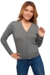 Cashmere ladies basic sweaters at low prices taline first grey marl 2xl