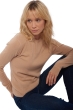 Cashmere ladies basic sweaters at low prices thalia first granola xs