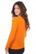 Cashmere ladies basic sweaters at low prices thalia first orange xs