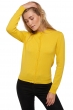 Cashmere ladies cardigans tyra first sunny yellow m