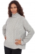Cashmere ladies chunky sweater albury flanelle chine s