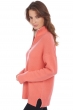 Cashmere ladies chunky sweater alizette peach m