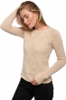 Cashmere ladies chunky sweater april natural beige 2xl