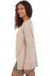 Cashmere ladies chunky sweater berlin vintage beige chine s1