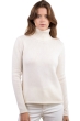 Cashmere ladies chunky sweater carla natural ecru 2xl