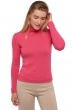 Cashmere ladies chunky sweater carla shocking pink s