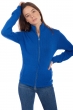 Cashmere ladies chunky sweater elodie lapis blue l