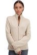 Cashmere ladies chunky sweater elodie natural beige xs