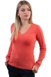 Cashmere ladies chunky sweater erine 4f coral xl