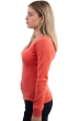 Cashmere ladies chunky sweater erine 4f coral xl