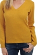 Cashmere ladies chunky sweater erine 4f mustard xs