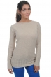Cashmere ladies chunky sweater july natural beige m