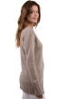 Cashmere ladies chunky sweater july natural brown s