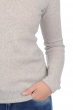 Cashmere ladies chunky sweater lyanne beige gris xs