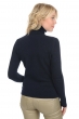 Cashmere ladies chunky sweater lyanne bleu noir 3xl