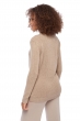 Cashmere ladies chunky sweater marielle natural brown xl