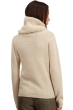Cashmere ladies chunky sweater tisha natural beige 4xl