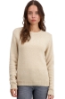 Cashmere ladies chunky sweater tyrol natural beige l