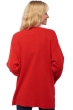 Cashmere ladies chunky sweater vadena rouge 2xl