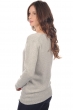 Cashmere ladies chunky sweater vanessa flanelle chine m