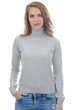 Cashmere ladies roll neck lili flanelle chine xs